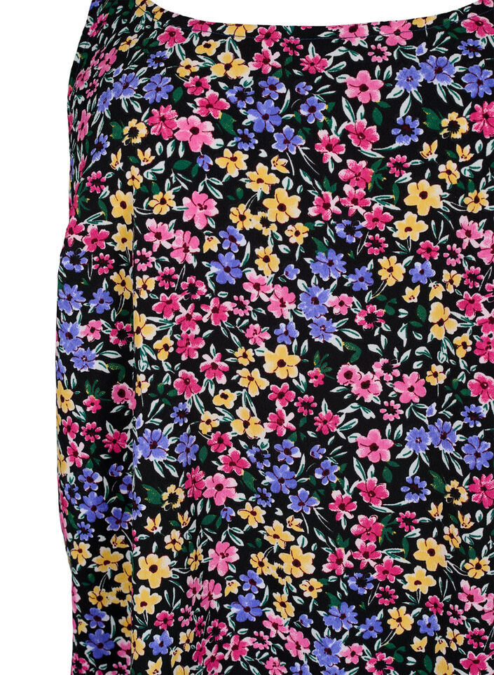 FLASH - Top med print, Multi Flower, Packshot image number 2