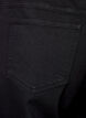 Wide leg jeans med h&oslash;j talje, Sort, Packshot image number 2