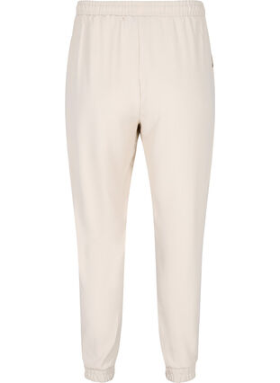 Bukser med lommer og elastikkant , Warm Sand, Packshot image number 1