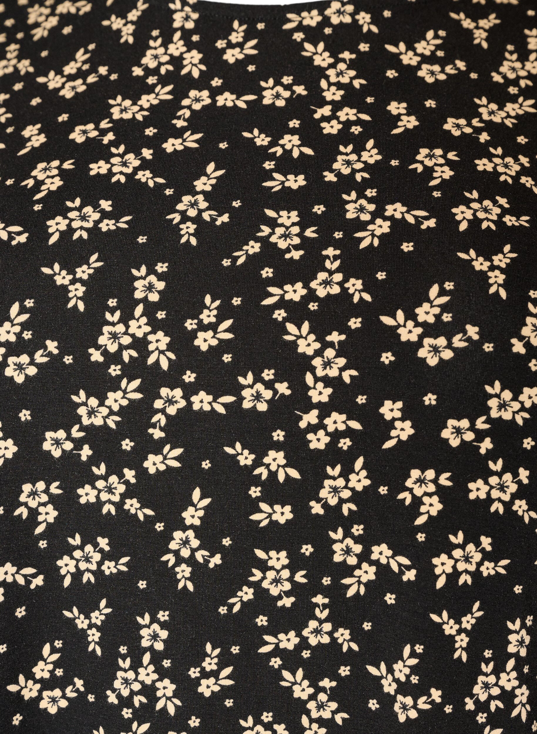 ZizziBluse med lange &aelig;rmer, Sort, Packshot image number 2