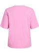 Sporty t-shirt i &oslash;kologisk bomuld, Lyser&oslash;d, Packshot image number 1