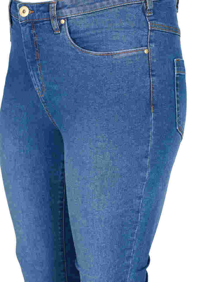 Ekstra højtaljede Bea jeans med super slim fit, Light blue, Packshot image number 2