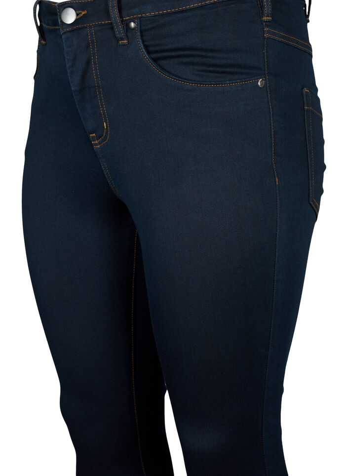 Super slim Amy jeans med h&oslash;j talje, Tobacco Un, Packshot image number 2