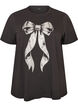 T-shirt i bomuld med frontmotiv, Gr&aring;, Packshot image number 0