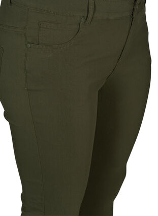 Slim fit bukser med lommer, Ivy green, Packshot image number 2