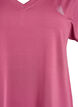L&oslash;s tr&aelig;nings t-shirt med v-hals, R&oslash;d, Packshot image number 2