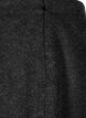 Kort nederdel med a-snit, Dark Grey Melange, Packshot image number 3
