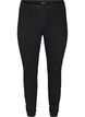 Jeggings i bomuldsblanding, Black, Packshot image number 0