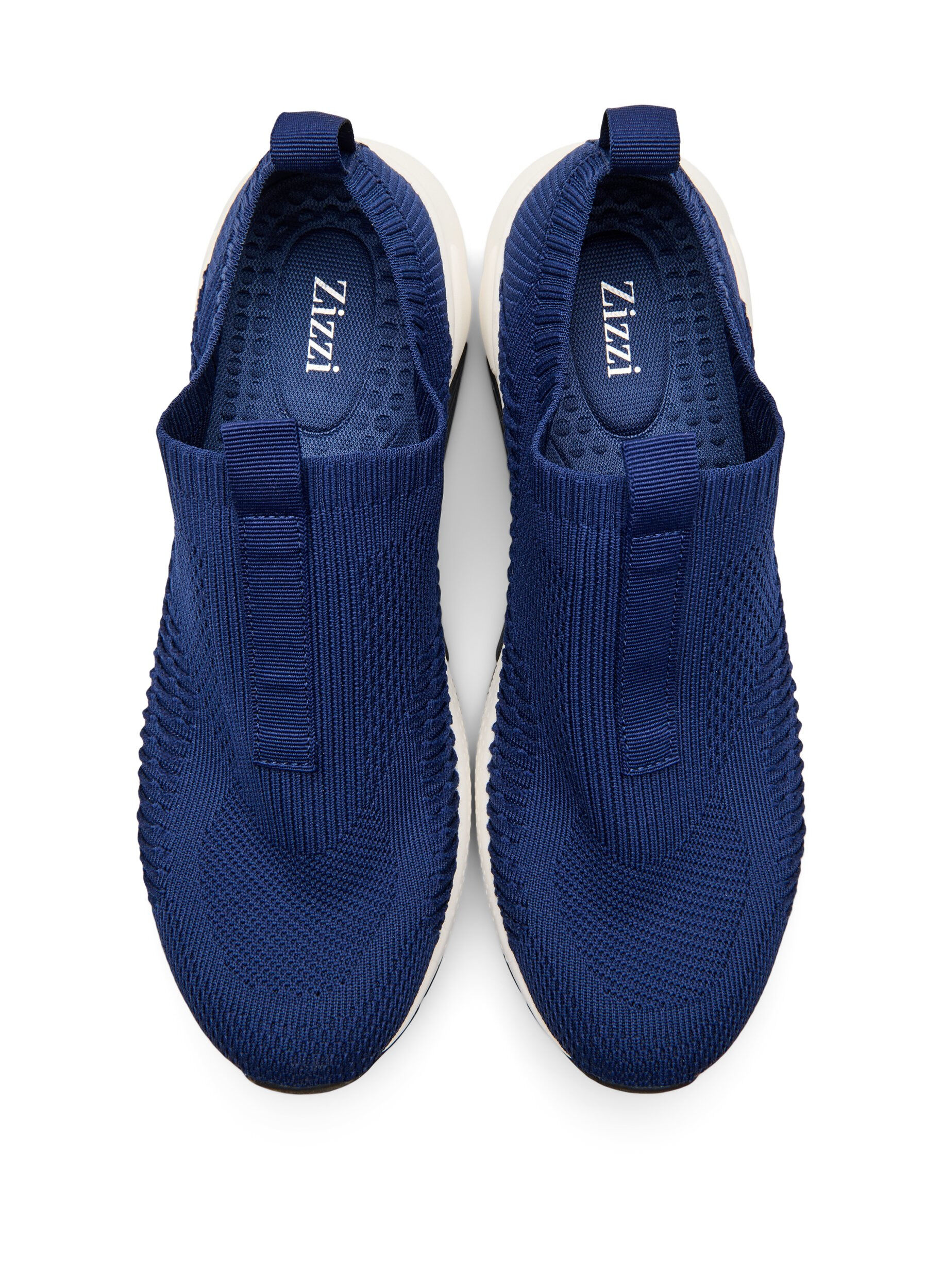 Zizzi Wide fit - Slip on sneaker, Bl&aring;, Packshot image number 2
