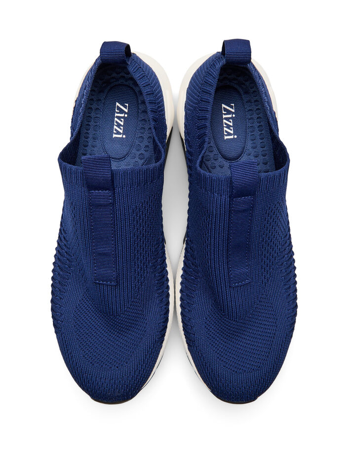 Wide fit - Slip on sneaker, Blå, Packshot image number 2