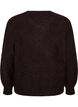 Cardigan med hjerteformede knapper, Brun, Packshot image number 1