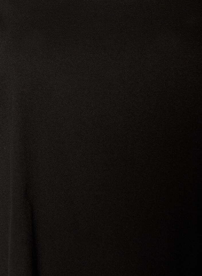 2-pak t-shirt kjole med korte &aelig;rmer, Sort, Packshot image number 3