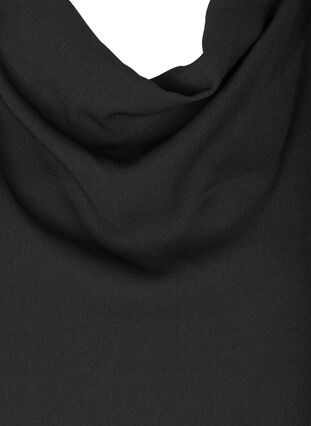 Bluse med lange ærmer , Black, Packshot image number 2
