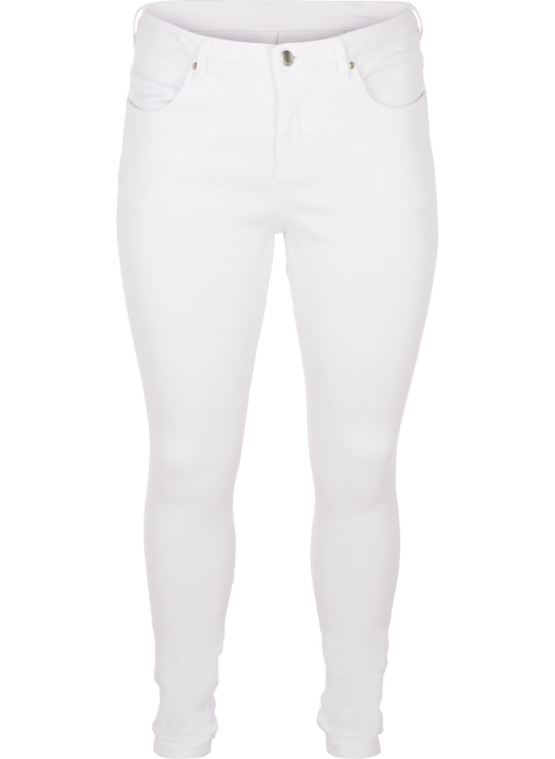 Super slim Amy jeans med h&oslash;j talje