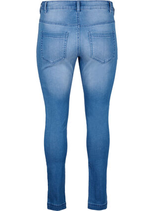 Viona jeans med regulær talje, Light Blue, Packshot image number 1
