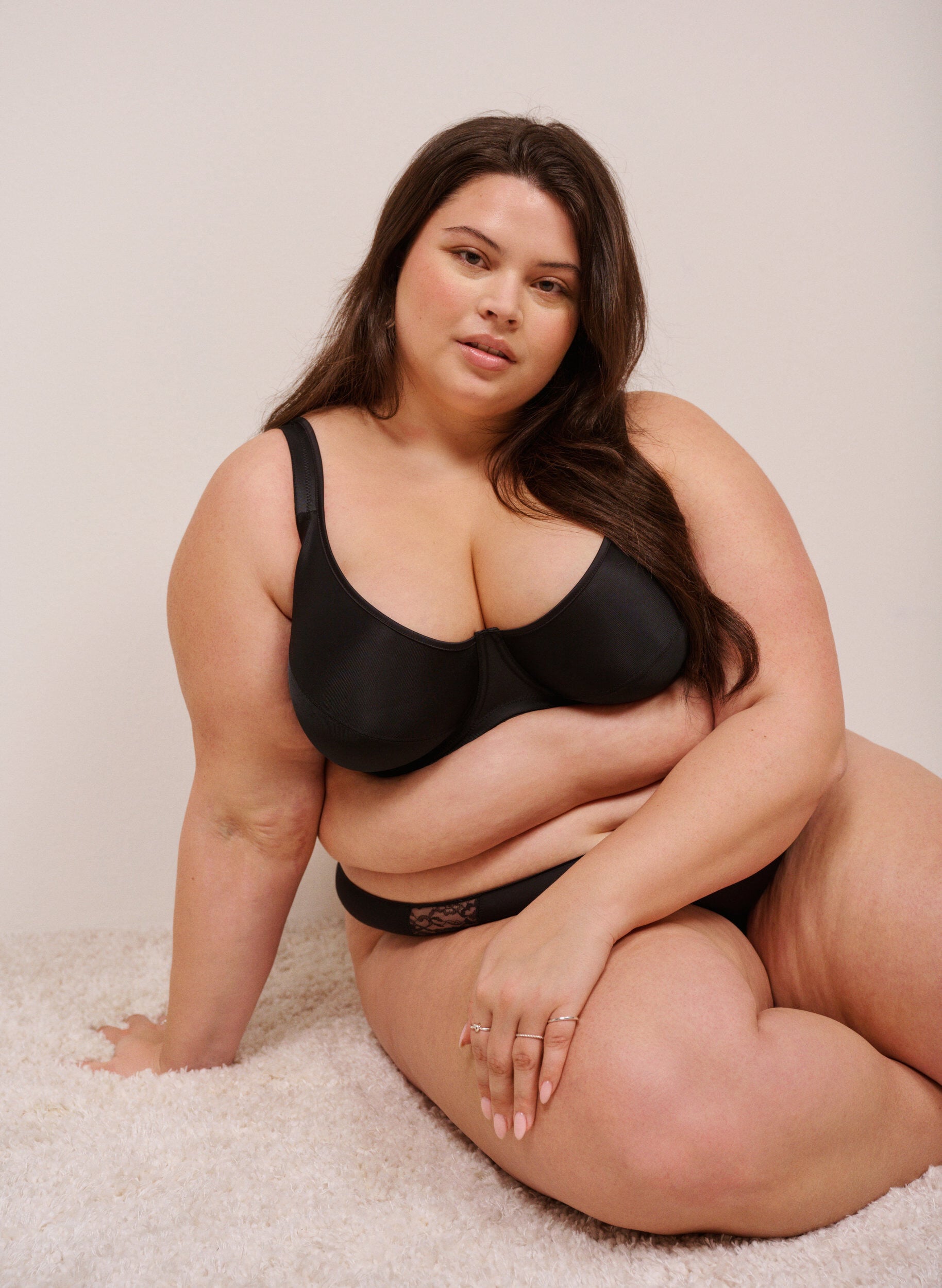 ZizziHigh support bh med formst&oslash;bte sk&aring;le, Sort, Image image number 0