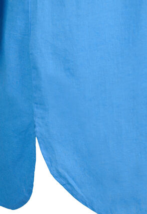 Lang skjorte med korte ærmer, Ultramarine, Packshot image number 3