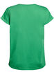 Kort&aelig;rmet t-shirt i bomuldsblanding, Gr&oslash;n, Packshot image number 1