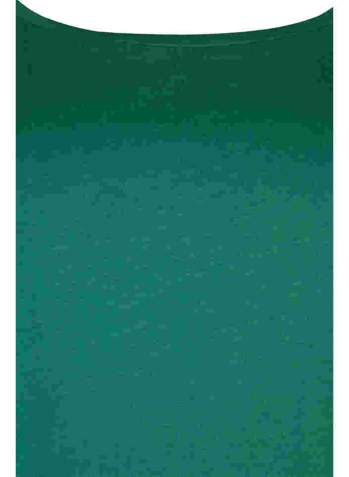 2-pak basis bluse i bomuld, Antique Green/Navy, Packshot image number 2