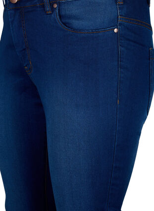 Viona jeans med regulær talje, Blue Denim, Packshot image number 2