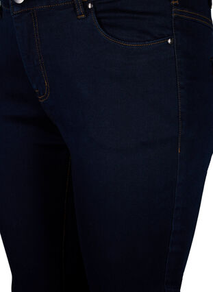 Viona jeans med regulær talje, Unwashed, Packshot image number 2