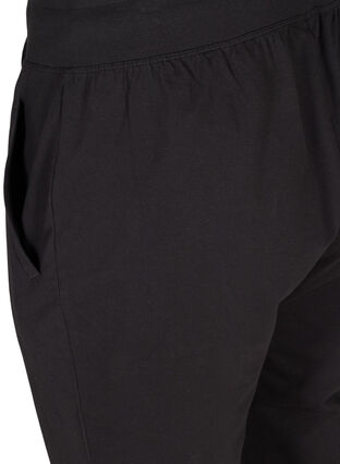 Sweatpants med lommer, Black, Packshot image number 3