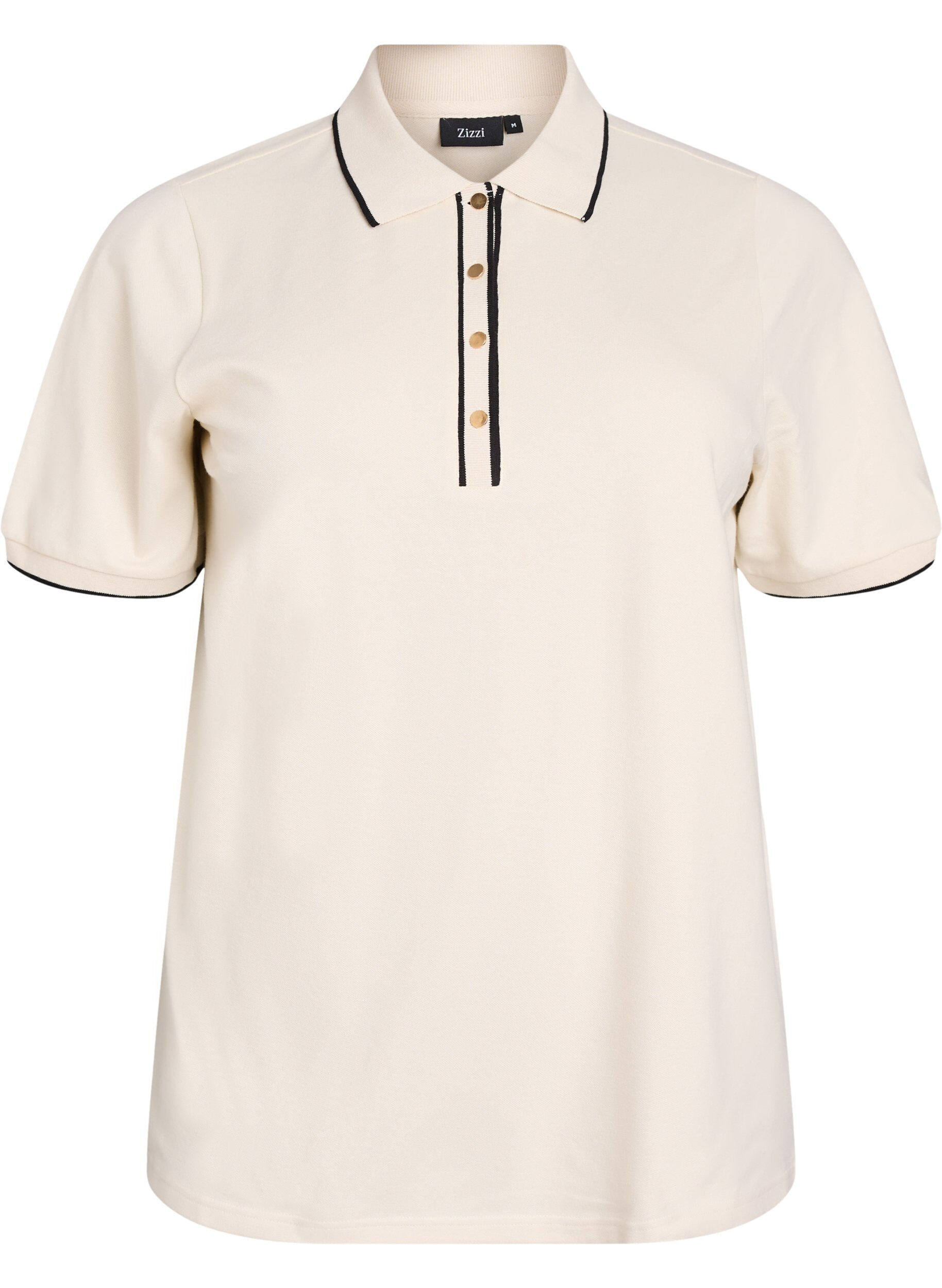 Kort&aelig;rmet poloshirt
