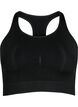 Seamless bh top , Black, Packshot image number 0