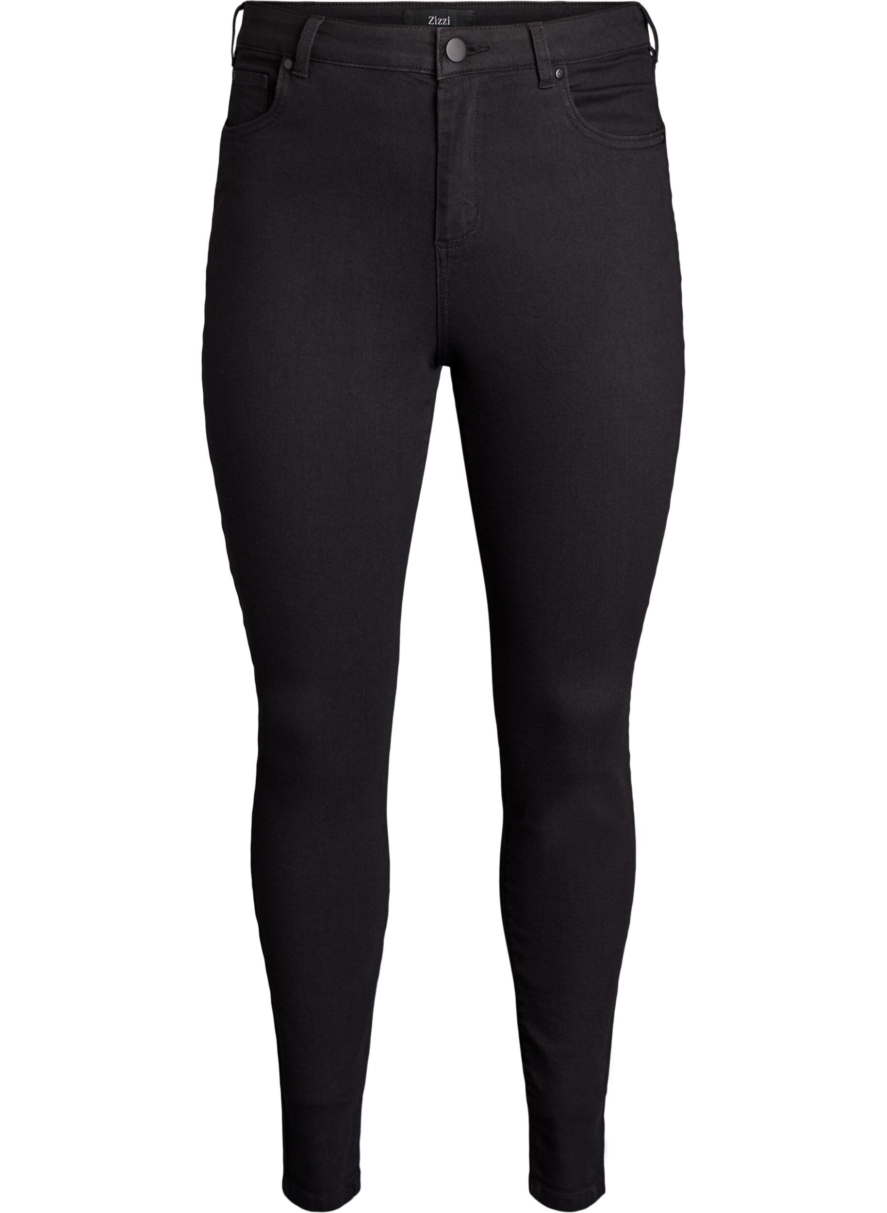 Amy jeans med h&oslash;j talje og super slim fit