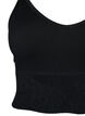 Seamless bh top, Black, Packshot image number 2
