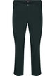 Klassiske bukser i viskosemix, Gr&oslash;n, Packshot image number 0