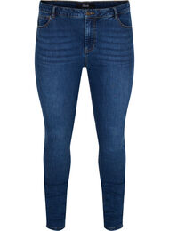 Super slim Amy jeans med høj talje, Blue denim