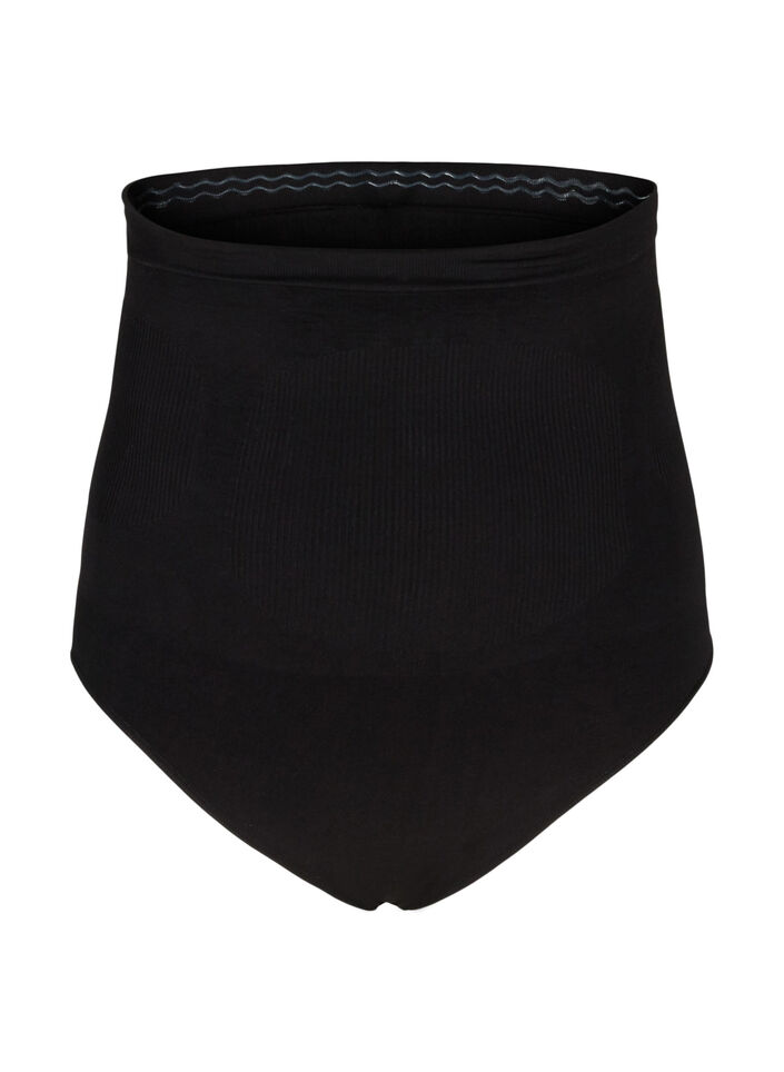 H&oslash;jtaljet shapewear trusse, Sort, Packshot image number 0