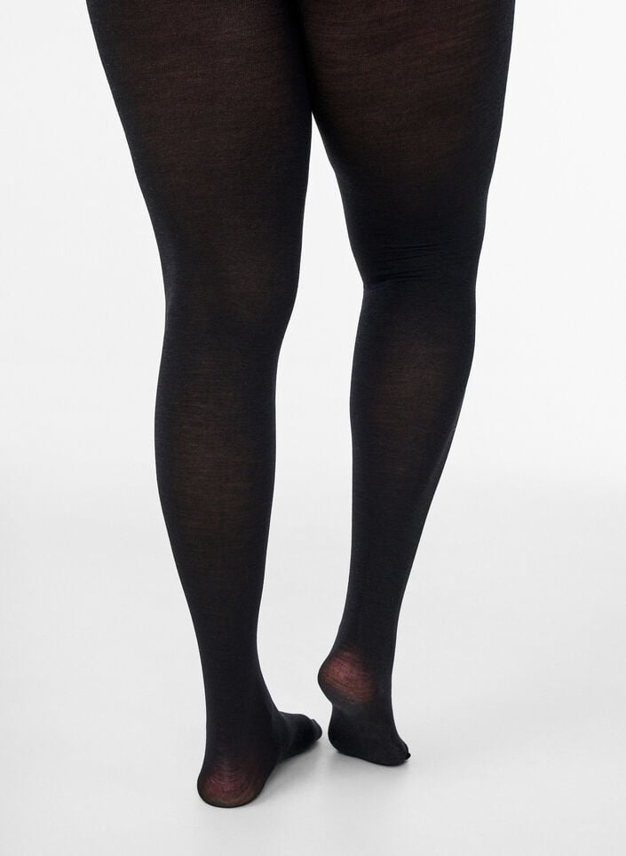 Uld str&oslash;mpebukser, Sort, Packshot image number 2