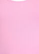 Ensfarvet basis top i bomuld, Lyser&oslash;d, Packshot image number 2