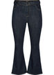 Ellen jeans med h&oslash;j talje og bootcut, Bl&aring;, Packshot image number 0