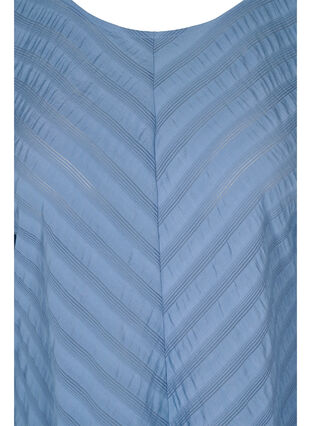 Bluse med 3/4 ærmer, Coronet Blue, Packshot image number 2