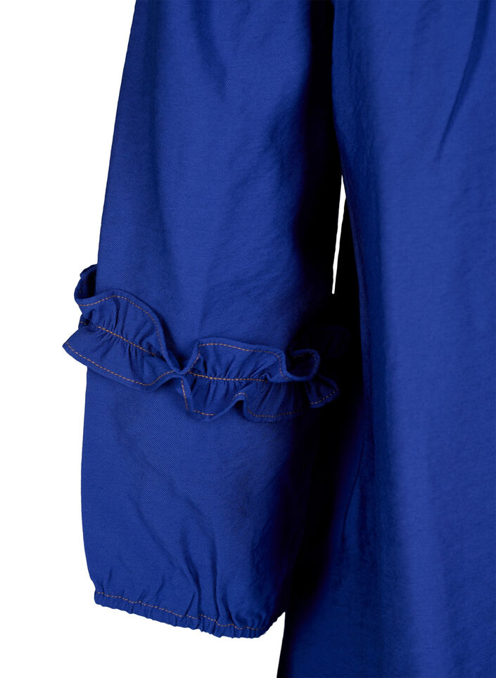 Bluse med flæser, Surf the web, Packshot image number 3