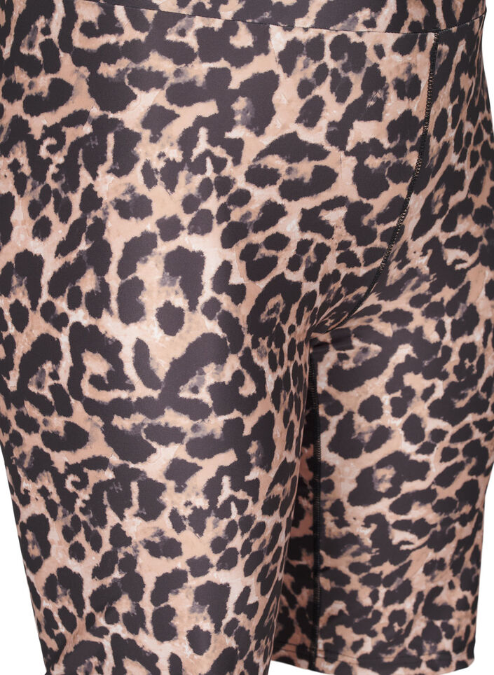 Tætsiddende shorts med sidelommer, Brun, Packshot image number 2