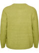 Cardigan med knapper og afrundet front, Gr&oslash;n, Packshot image number 1