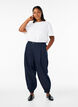 Balloon jeans med h&oslash;j talje, Bl&aring;, Model image number 0