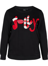 Jule sweatshirt , Black Jolly