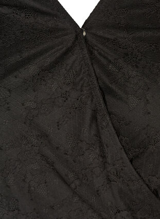 Bodystocking med wrap, Black, Packshot image number 2