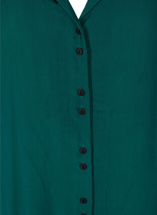 Ærmeløs skjorte tunika i viskose, Pacific, Packshot image number 2