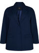 Klassisk blazer med knaplukning, Navy Blazer, Packshot image number 0