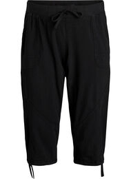 Knickers i bomuld, Sort