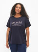 FLASH - T-shirt med motiv, Navy Bl Rose Gold, Model image number 0