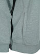 FLASH - Sweatshirt med høj krave, Balsam Green Melange, Packshot image number 3