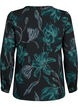 FLASH - Lang&aelig;rmet bluse med print, Black Scarab Flower, Packshot image number 1