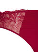 G-streng i microfiber med blonder, R&oslash;d, Packshot image number 3